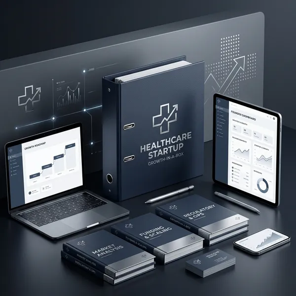 Healthcare Startup Growth-in-a-Box Mockup